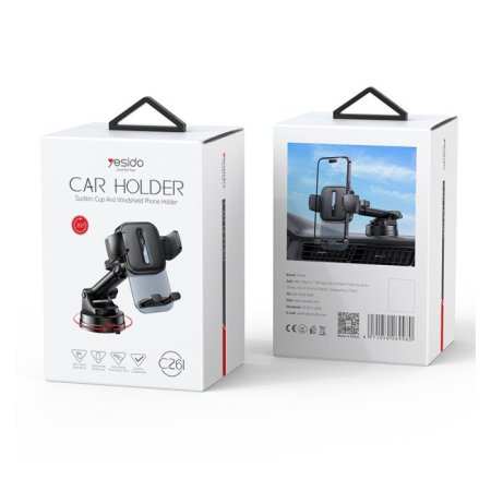 C261 Dashboard Spring Clip Phone Holder