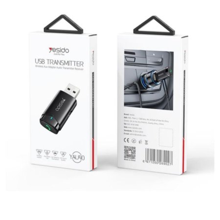 YAU40 Bluetooth To 3.5mm AUX Adapter