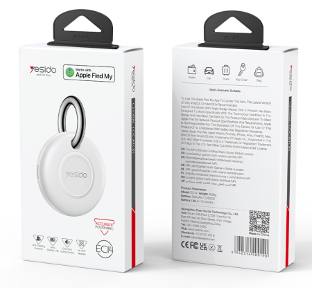 GPS Tracker Yesido EC14 Apple Find My