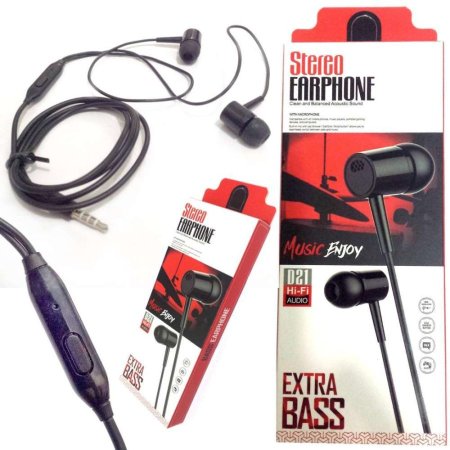 D21 Hi-fi Audio stereo earphones