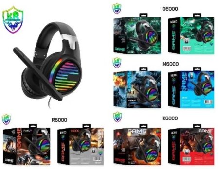 Karler Bass RGB gaming headsets (KRGM-6000)