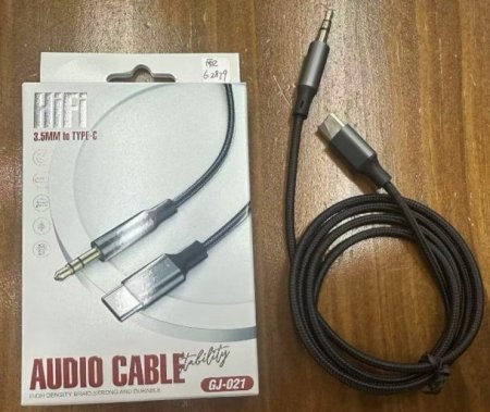 GJ-021 Hifi 3.5mm Audio Cable to Type-C