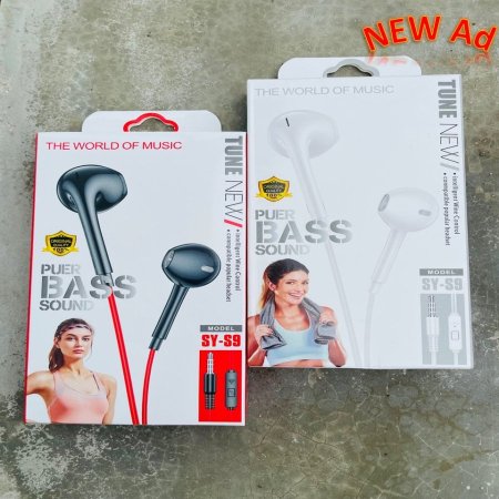 SY-S9 Wired Earphone 3.5mm