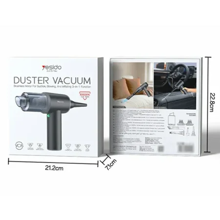 YESIDO VC15 Cordless Car Vacuum Cleaner