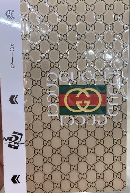 Glossy back sticker 15