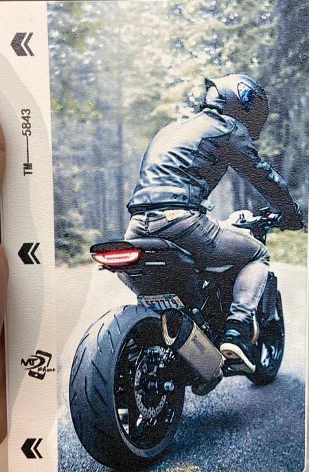 Leather back sticker 7