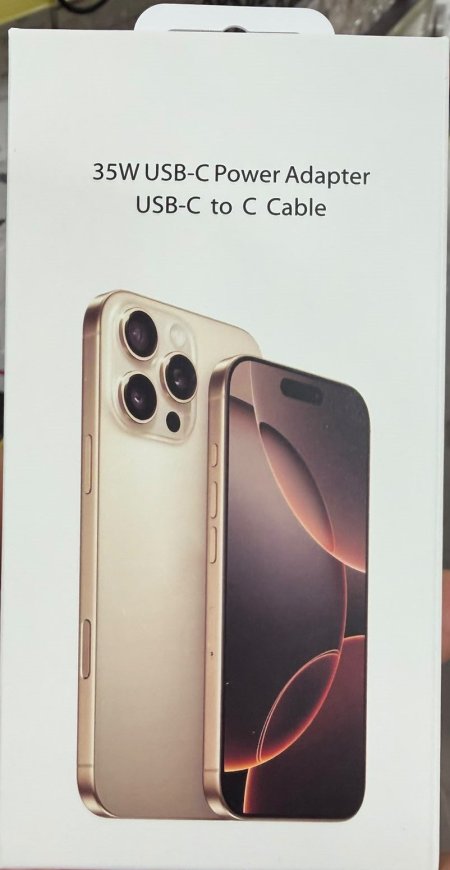 iPhone 16 Pro Max – 35W Fast Charger