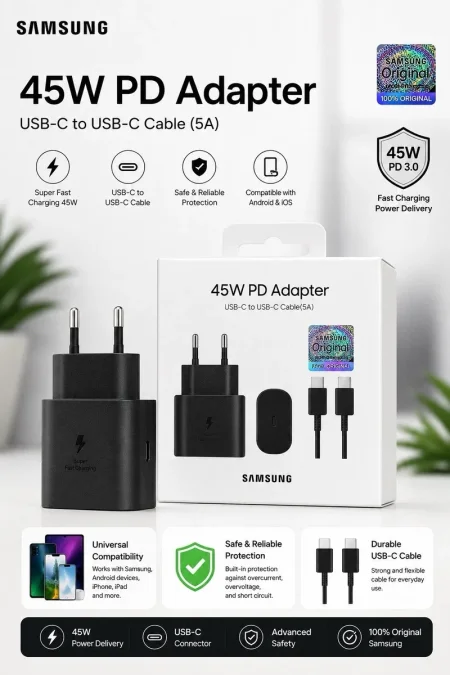 SAMSUNG PD 45W Super Fast Charger
