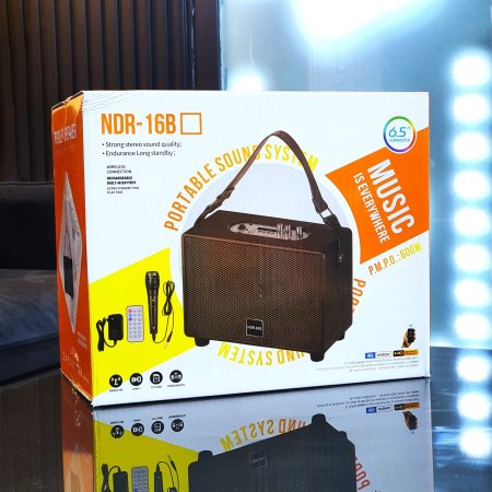 NDB-16B PORTABLE SOUND SYSTEM 