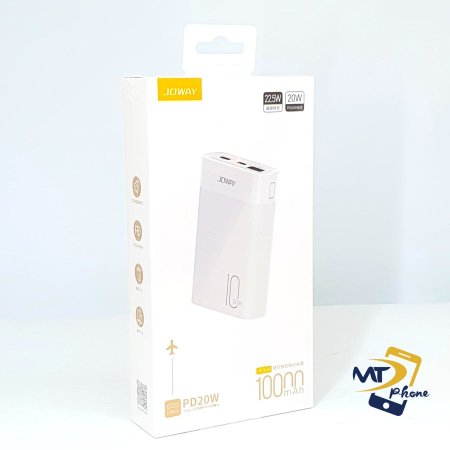 JOWAY JP309 10000mAh POWER BANK 22.5W - White