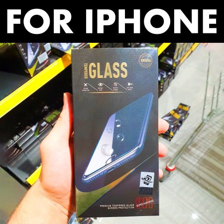 IPHONE UNIPHA PREMIUM TEMPERED GLASS SCREEN PROTECTION