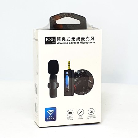 K35 PRO WIRELESS LAVALIER MICROPHONE