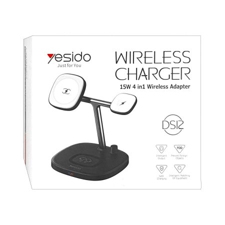 15W 4 IN1 WIRELESS CHARGER