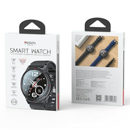 YESIDO IO31 AMOLED Smart Watch <br> <span class='text-color-warm'>سيتوفر قريباً</span>