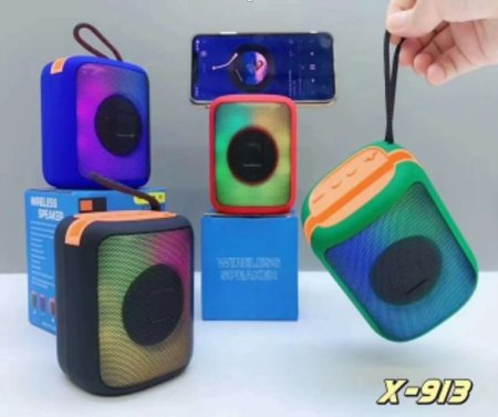 X-913 Bluetooth Wireless Speaker <br> <span class='text-color-warm'>سيتوفر قريباً</span>