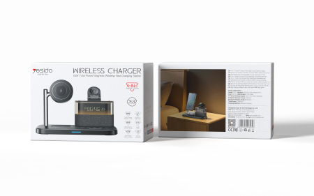 Yesido DS37 3in1 Wireless Charger <br> <span class='text-color-warm'>سيتوفر قريباً</span>