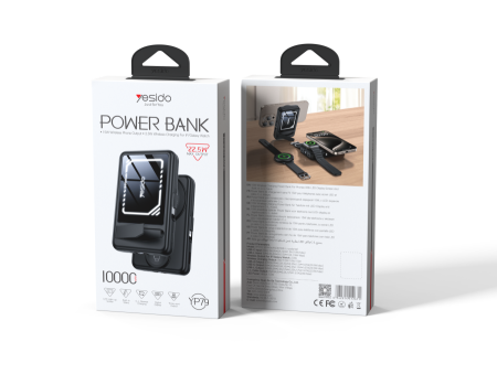 YESIDO YP79 10000mAh Power Bank <br> <span class='text-color-warm'>سيتوفر قريباً</span>