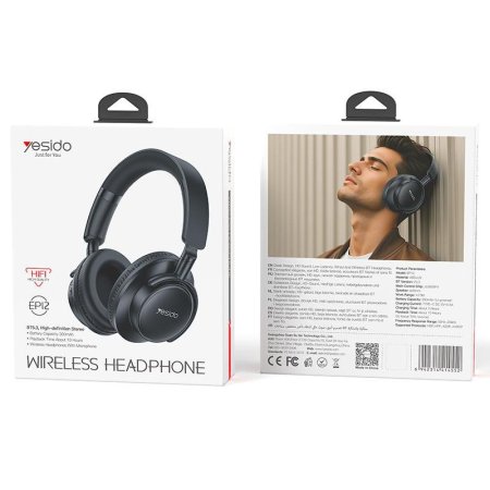 Yesido EP12 Wireless Bluetooth Headphones <br> <span class='text-color-warm'>سيتوفر قريباً</span>