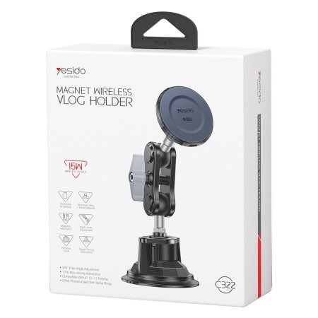 Yesido C322 15W Car Phone Holder <br> <span class='text-color-warm'>سيتوفر قريباً</span>