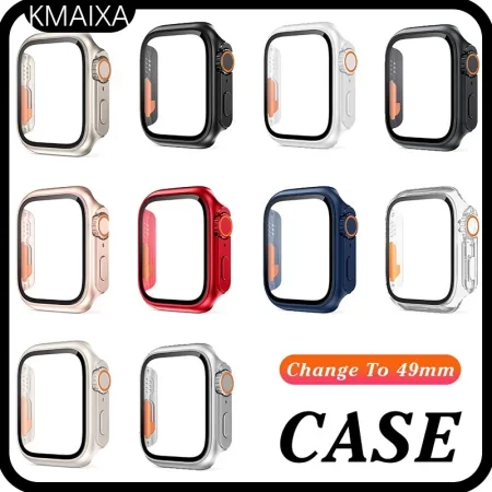 Hard Tempered Glass Case Cover for Apple Watch <br> <span class='text-color-warm'>سيتوفر قريباً</span>