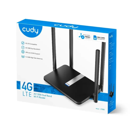 CUDY LT500 4G LTE Wireless Router