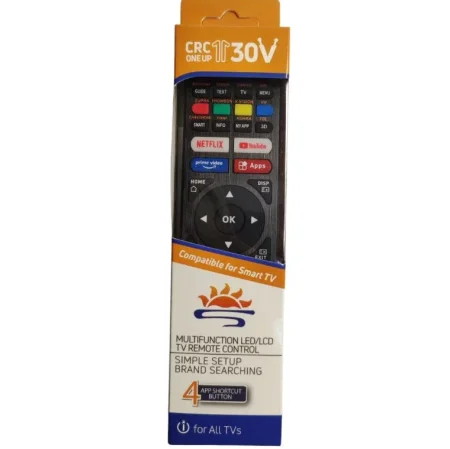 CRC1130V UNIVERSAL TV REMOTE <br> <span class='text-color-warm'>سيتوفر قريباً</span>