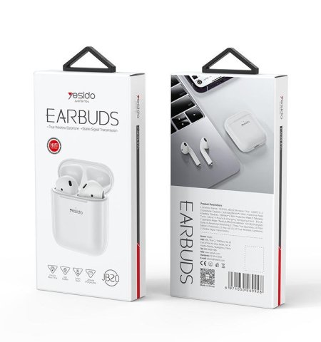 JB20 TWS Wireless Bluetooth Earphone